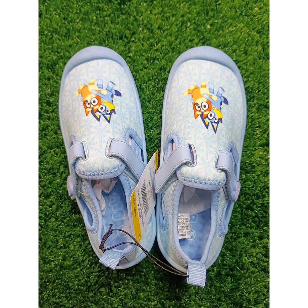 Bluey & Bingo Toddler Water Shoes - Light Blue, Size 11/12 - Picture 5 of 7
